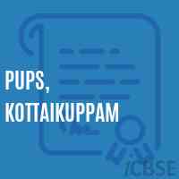 Pups, Kottaikuppam Primary School Logo