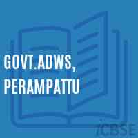 Govt.Adws, Perampattu Primary School Logo
