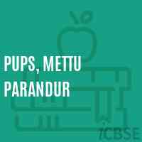 PUPS, Mettu Parandur Primary School Logo