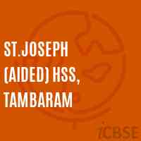 St.Joseph (Aided) HSS, Tambaram High School Logo