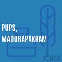 PUPS, Madurapakkam Primary School Logo