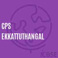 Cps Ekkattuthangal Primary School Logo