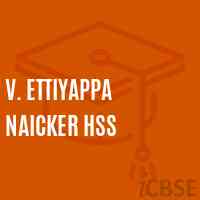 V. Ettiyappa Naicker Hss High School Logo