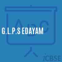 G.L.P.S Edayam Primary School Logo
