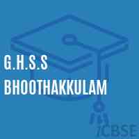 G.H.S.S Bhoothakkulam High School Logo