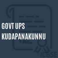 Govt Ups Kudapanakunnu Middle School Logo