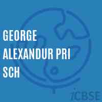 George Alexandur Pri Sch Primary School Logo