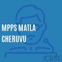 Mpps Matla Cheruvu Primary School Logo