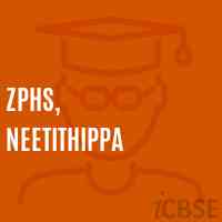 Zphs, Neetithippa Secondary School Logo
