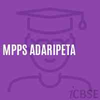Mpps Adaripeta Primary School Logo