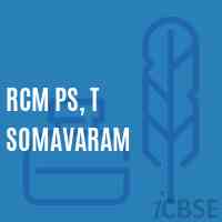 Rcm Ps, T Somavaram Primary School Logo