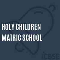 Holy Children Matric School Logo