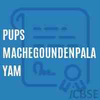 Pups Machegoundenpalayam Primary School Logo