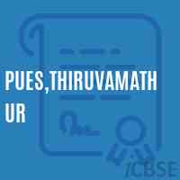 Pues,Thiruvamathur Primary School Logo