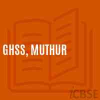 Ghss, Muthur High School Logo