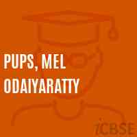 Pups, Mel Odaiyaratty Primary School Logo