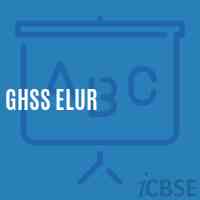 Ghss Elur High School Logo