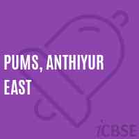 Pums, Anthiyur East Middle School Logo
