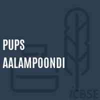 Pups Aalampoondi Primary School Logo