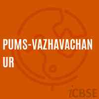 Pums-Vazhavachanur Middle School Logo