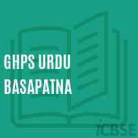 Ghps Urdu Basapatna Middle School Logo