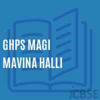 Ghps Magi Mavina Halli Middle School Logo
