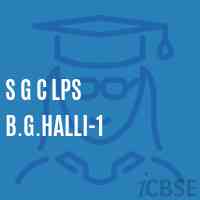 S G C Lps B.G.Halli-1 School Logo
