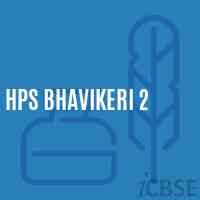 Hps Bhavikeri 2 Middle School Logo