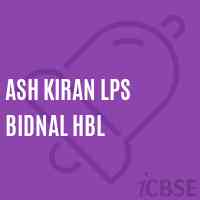 Ash Kiran Lps Bidnal Hbl School Logo