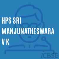 Hps Sri Manjunatheswara V K Middle School Logo