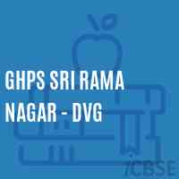 Ghps Sri Rama Nagar - Dvg Middle School Logo