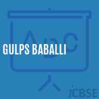 Gulps Baballi Primary School Logo