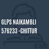 Glps Naikambli 576233 -Chittur Primary School Logo