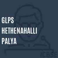 Glps Hethenahalli Palya Primary School Logo