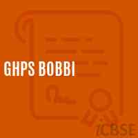 Ghps Bobbi Middle School Logo