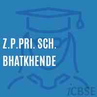 Z.P.Pri. Sch. Bhatkhende Middle School Logo