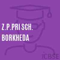 Z.P.Pri Sch. Borkheda Primary School Logo