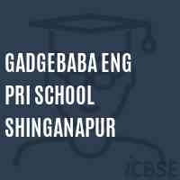 Gadgebaba Eng Pri School Shinganapur Logo