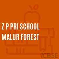 Z P Pri School Malur Forest Logo