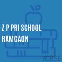 Z P Pri School Ramgaon Logo