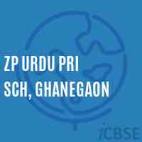 Zp Urdu Pri Sch, Ghanegaon Primary School Logo