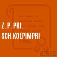 Z. P. Pri. Sch.Kolpimpri Primary School Logo