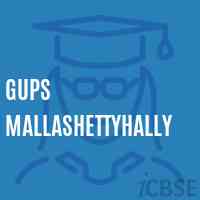 Gups Mallashettyhally Middle School Logo