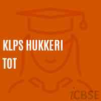 Klps Hukkeri Tot Primary School Logo