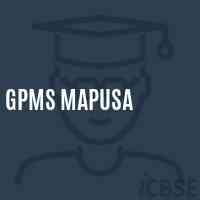 Gpms Mapusa Middle School Logo