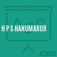 H P S Hanumarur Middle School Logo
