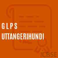 G L P S Uttangerihundi Primary School Logo