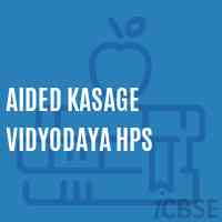 Aided Kasage Vidyodaya Hps Middle School Logo
