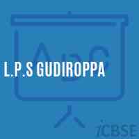 L.P.S Gudiroppa Primary School Logo