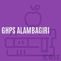 Ghps Alambagiri Middle School Logo